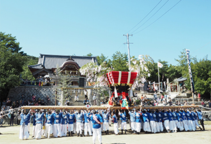 秋祭り　土庄八幡神社