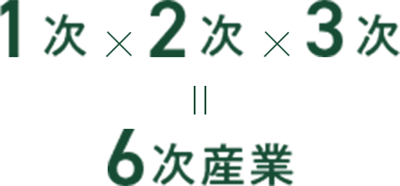 1次 　 2次 　 3次6次産業